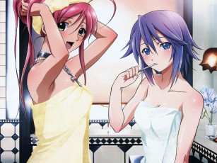 Картинка аниме rosario vampire