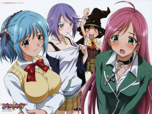 Картинка аниме rosario vampire