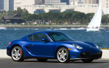 Картинка porsche cayman автомобили