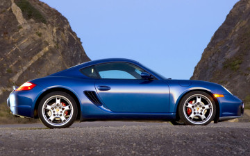 Картинка porsche cayman автомобили