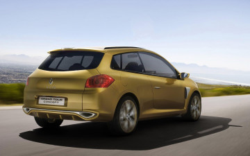 обоя renault, clio, grand, tour, concept, автомобили
