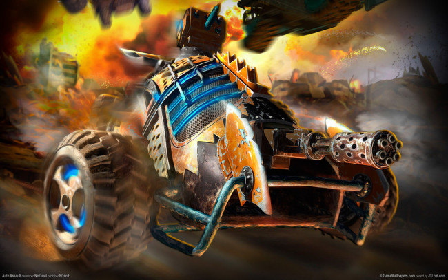 Обои картинки фото видео, игры, auto, assault