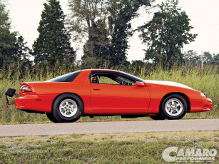Картинка 1999 chevrolet camaro автомобили hotrod dragster
