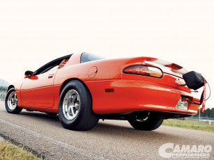 Картинка 1999 chevrolet camaro автомобили hotrod dragster