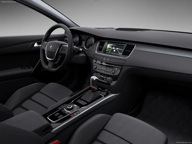 Обои картинки фото peugeot, 508, 2011, автомобили, спидометры, торпедо
