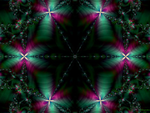 Картинка 3д графика fractal фракталы