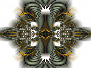 Картинка 3д графика fractal фракталы