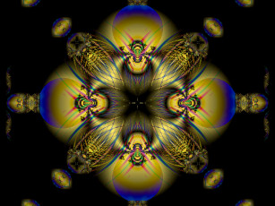 Картинка 3д графика fractal фракталы