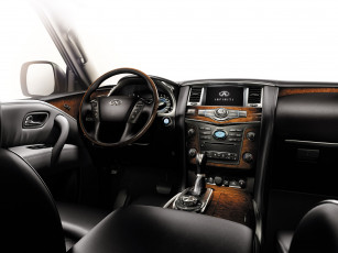 Картинка qx56 автомобили спидометры торпедо infiniti