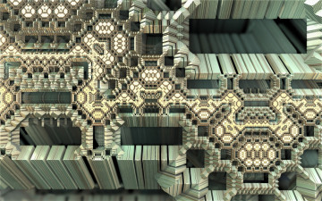 Картинка 3д графика fractal фракталы