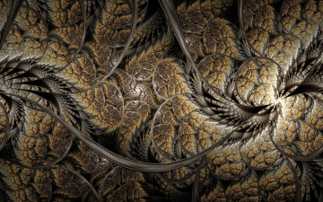 Картинка 3д графика fractal фракталы