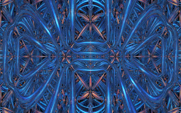 Картинка 3д графика fractal фракталы абстракции