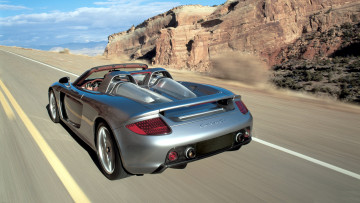 Картинка porsche carrera gt автомобили элитные спортивные германия