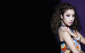 Картинка -Unsort+Азиатки девушки unsort азиатки фон взгляд украшение eunjung+kim