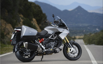 Картинка мотоциклы aprilia caponord 1200