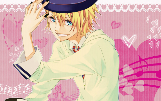 Обои картинки фото аниме, uta, no, prince, sama, singing