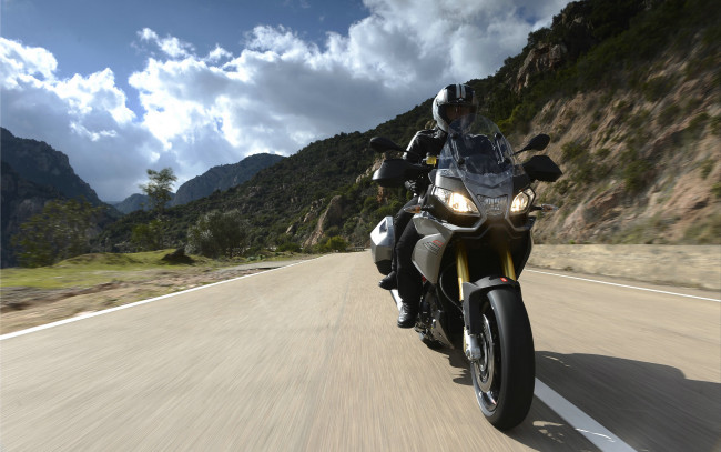 Обои картинки фото мотоциклы, aprilia, caponord, 1200