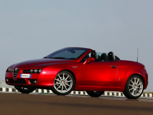 Картинка автомобили alfa+romeo 939e alfa romeo красный spider