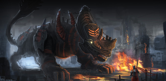 Обои картинки фото фэнтези, существа, чудовище, монстр