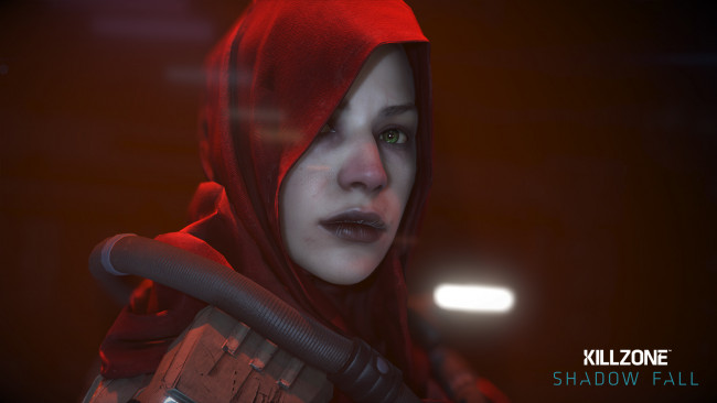 Обои картинки фото видео игры, killzone,  shadow fall, shadow, девушка, солдат, боевик, шутер, fall
