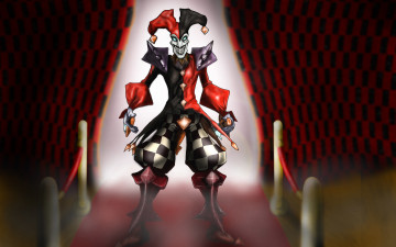 Картинка рисованное комиксы shaco league of legends