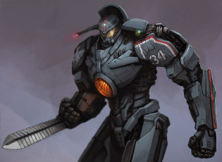 Картинка фэнтези роботы +киборги +механизмы робот