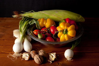 Картинка еда овощи орехи