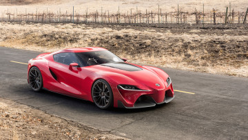обоя toyota ft-1 concept 2014, автомобили, toyota, 2014, concept, ft-1