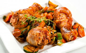 Картинка еда мясные+блюда овощи ножки куриные жареные