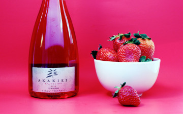 Картинка еда разное клубника вино