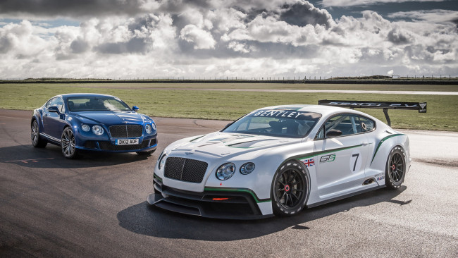 Обои картинки фото bentley continental gt3 concept 2012, автомобили, bentley, concept, gt3, continental, 2012
