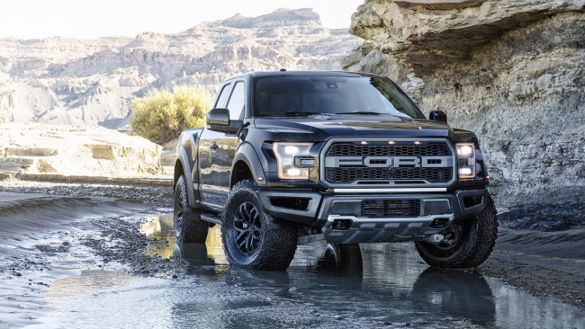 Обои картинки фото ford f-150 raptor concept 2016, автомобили, ford, raptor, f-150, внедорожник, 2016, concept, джип