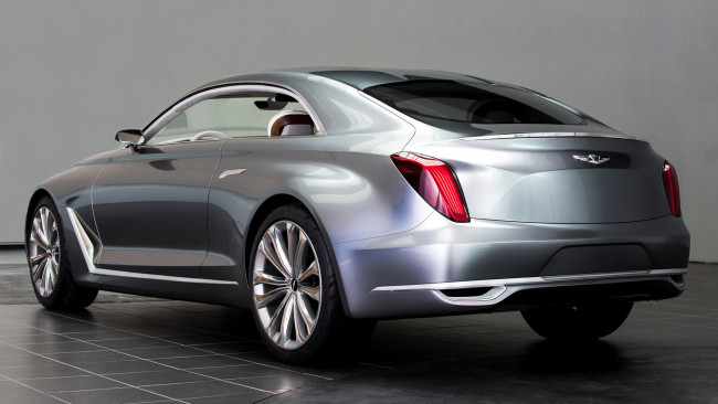 Обои картинки фото hyundai vision q coupe concept 2015, автомобили, hyundai, vision, 2015, concept, coupe, q