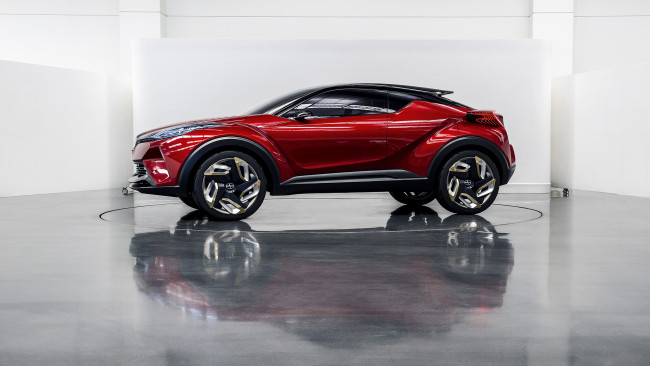 Обои картинки фото scion c-hr concept 2015, автомобили, scion, crossover, 2015, concept, c-hr