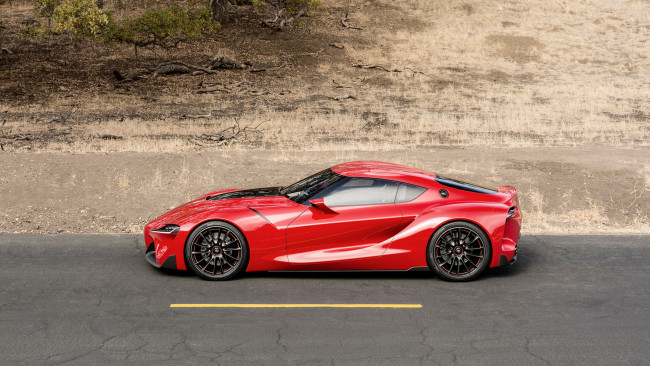 Обои картинки фото toyota ft-1 concept 2014, автомобили, toyota, concept, ft-1, 2014