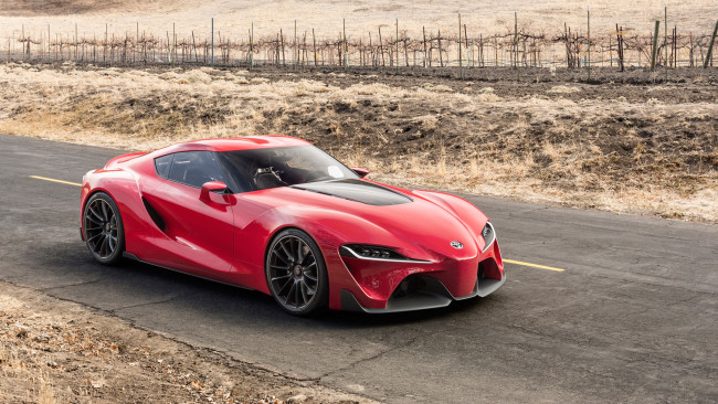 Обои картинки фото toyota ft-1 concept 2014, автомобили, toyota, 2014, concept, ft-1