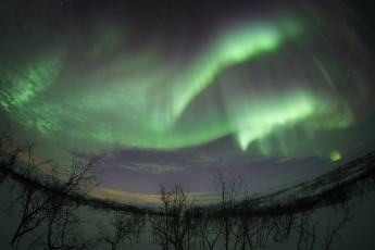 Картинка природа северное+сияние сполохи ночь