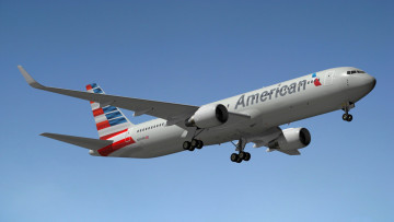 Картинка авиация 3д рисованые v-graphic полет самолет