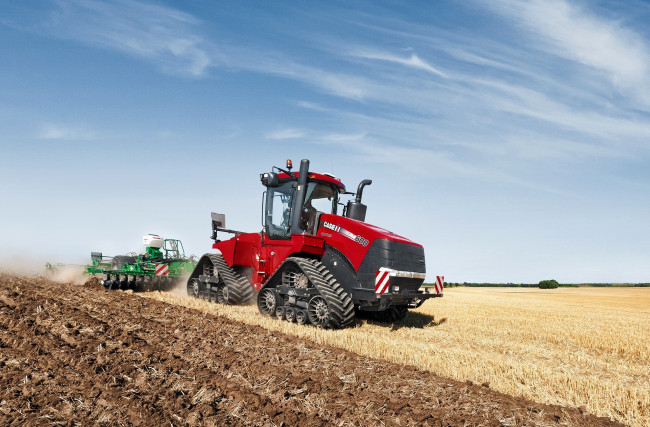 Обои картинки фото техника, тракторы на гусенецах, case