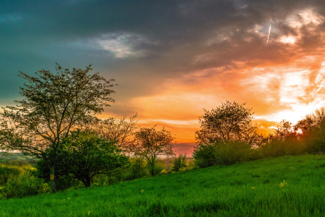 Обои картинки фото природа, восходы, закаты, рассвет