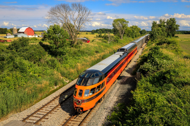 Обои картинки фото техника, поезда, состав, локомотив