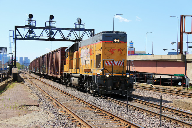 Обои картинки фото техника, поезда, состав, локомотив