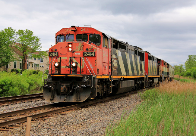 Обои картинки фото техника, поезда, локомотив, состав