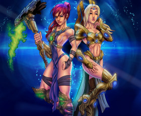 Картинка рисованное комиксы фон девушки униформа