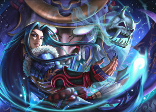 Картинка аниме onmyouji susabi дух магия демон art