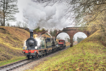 Картинка техника паровозы состав локомотив