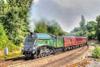 Картинка техника паровозы состав локомотив