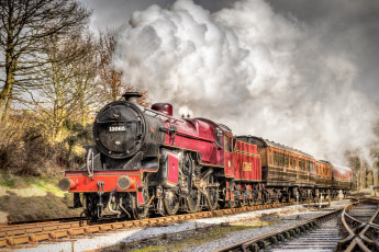 Картинка техника паровозы состав локомотив