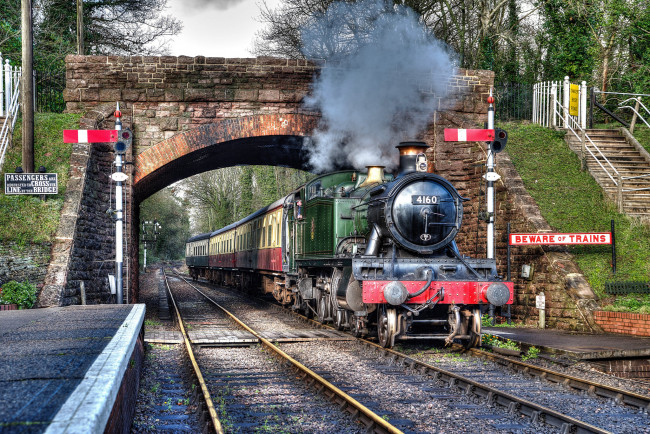 Обои картинки фото техника, паровозы, локомотив, состав