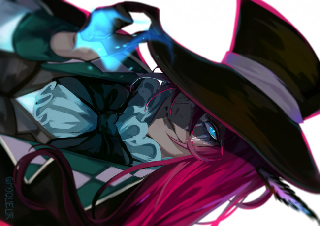 Обои картинки фото аниме, магия,  колдовство,  halloween, парень